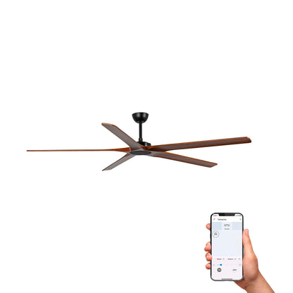 BIGWOOD XL must/pähklipuu TUYA ventilaator