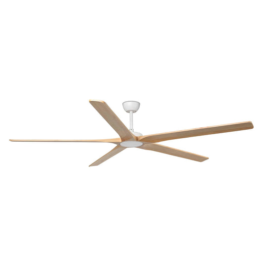 BIGWOOD XL Blanco/pino ventilador Control de pared blanco
