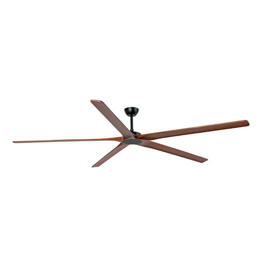 BIGWOOD XXL Negro/nogal ventilador Control de pared blanco