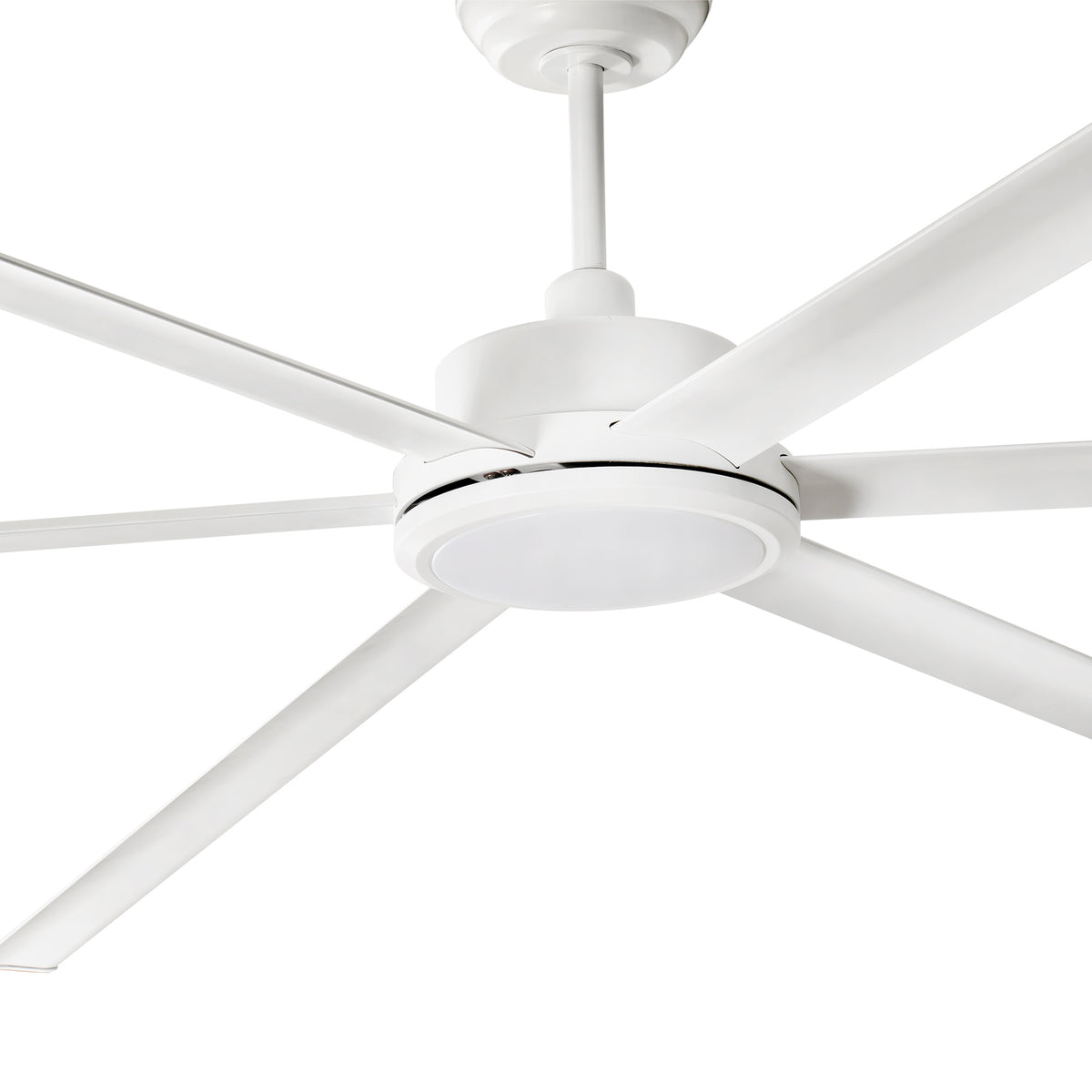 Loftventilator med lys ROTTERDAM 20 XL Ø2000MM HVID 6P 32W LED 3000K