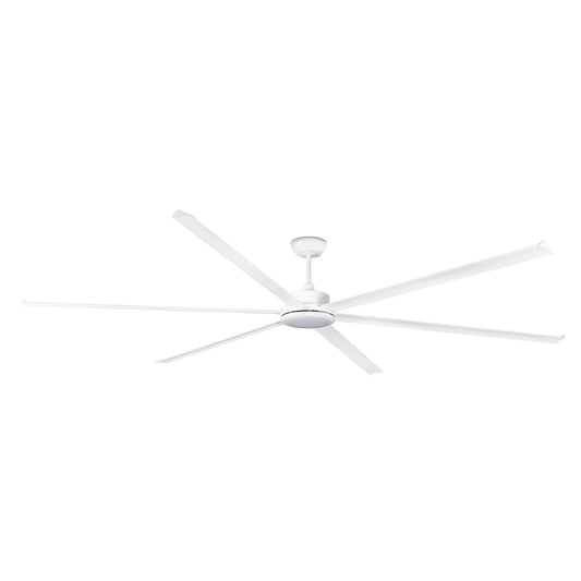 ROTTERDAM 30 XXL LED valge ventilaator 3000K