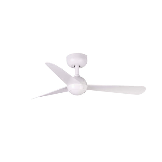 SFERA S valge/valge ventilaator, seinale paigaldatav juhtpult, valge