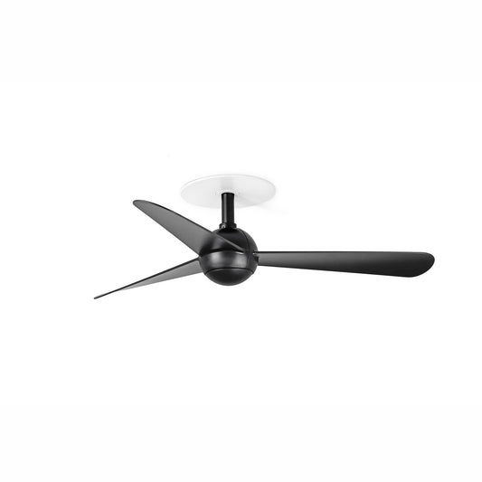 SFERA S süvistatud must/must ventilaator TUYA