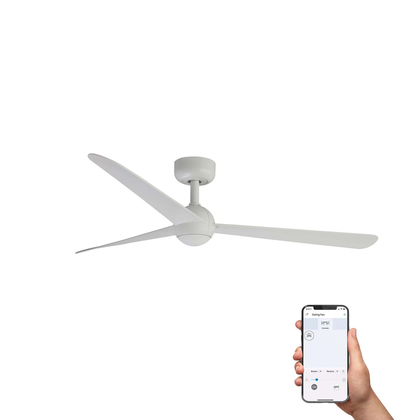 SFERA M Valge ventilaator TUYA