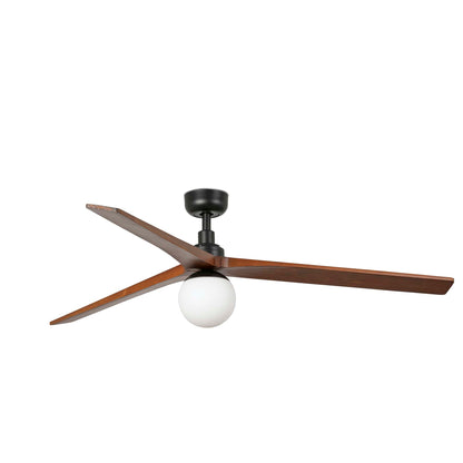 KLIM L Black/walnut fan E27