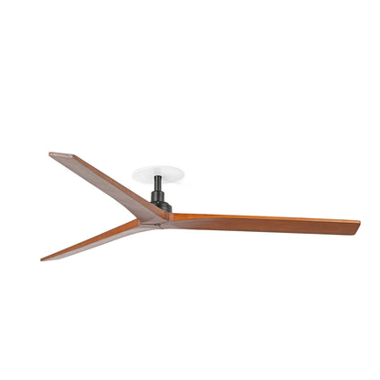 KLIM RECESSED L Black/walnut fan Wall Control white