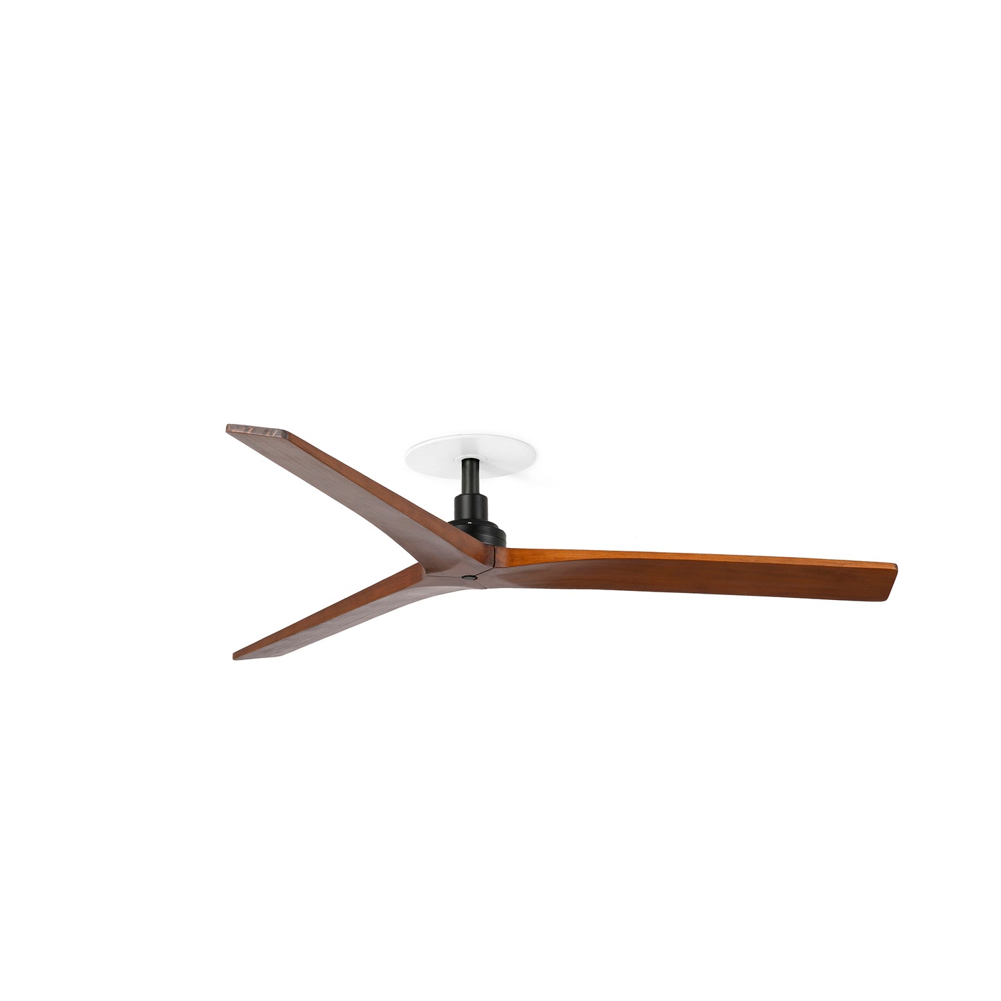 KLIM RECESSED M Black/walnut fan 0-10V