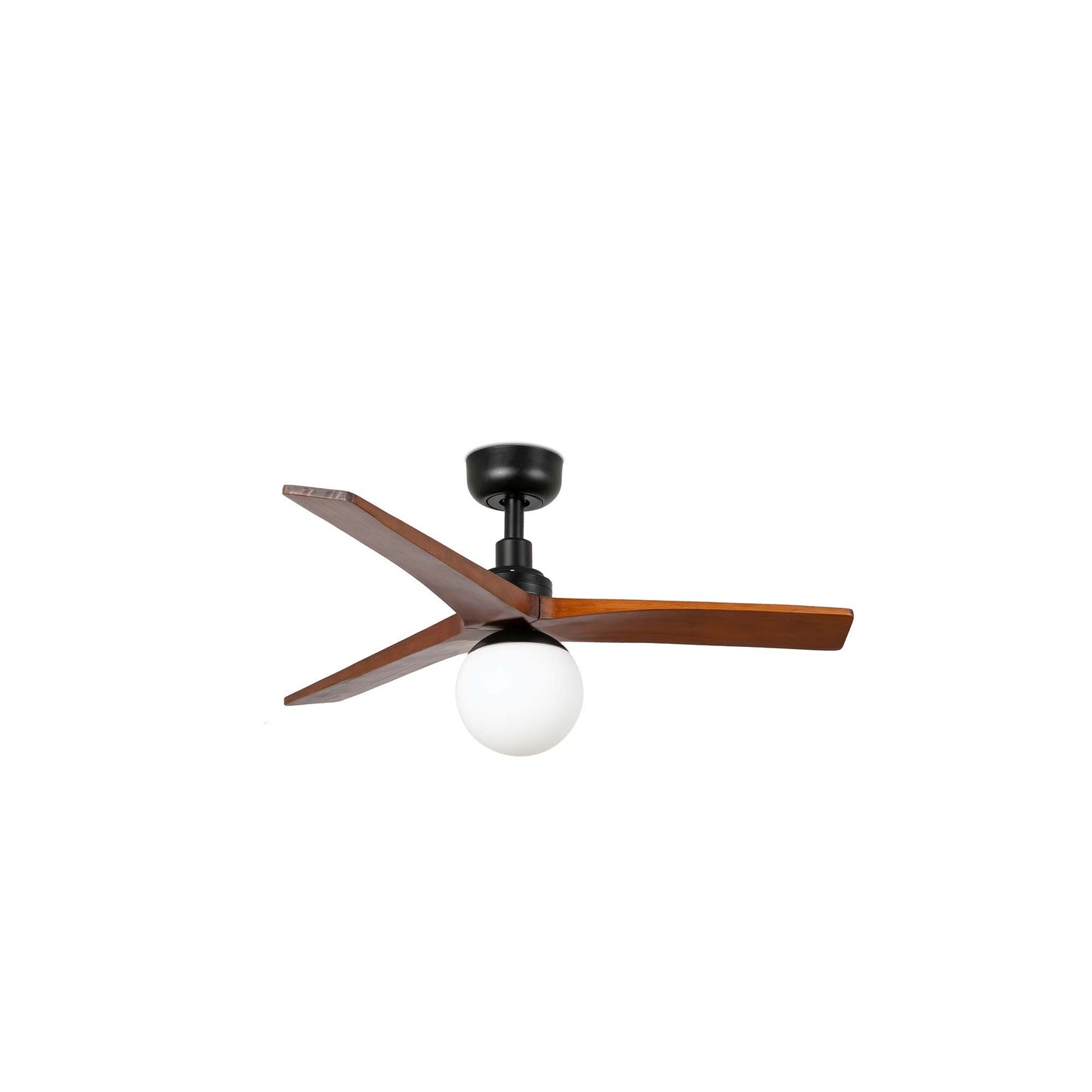 KLIM S Black/walnut fan E27