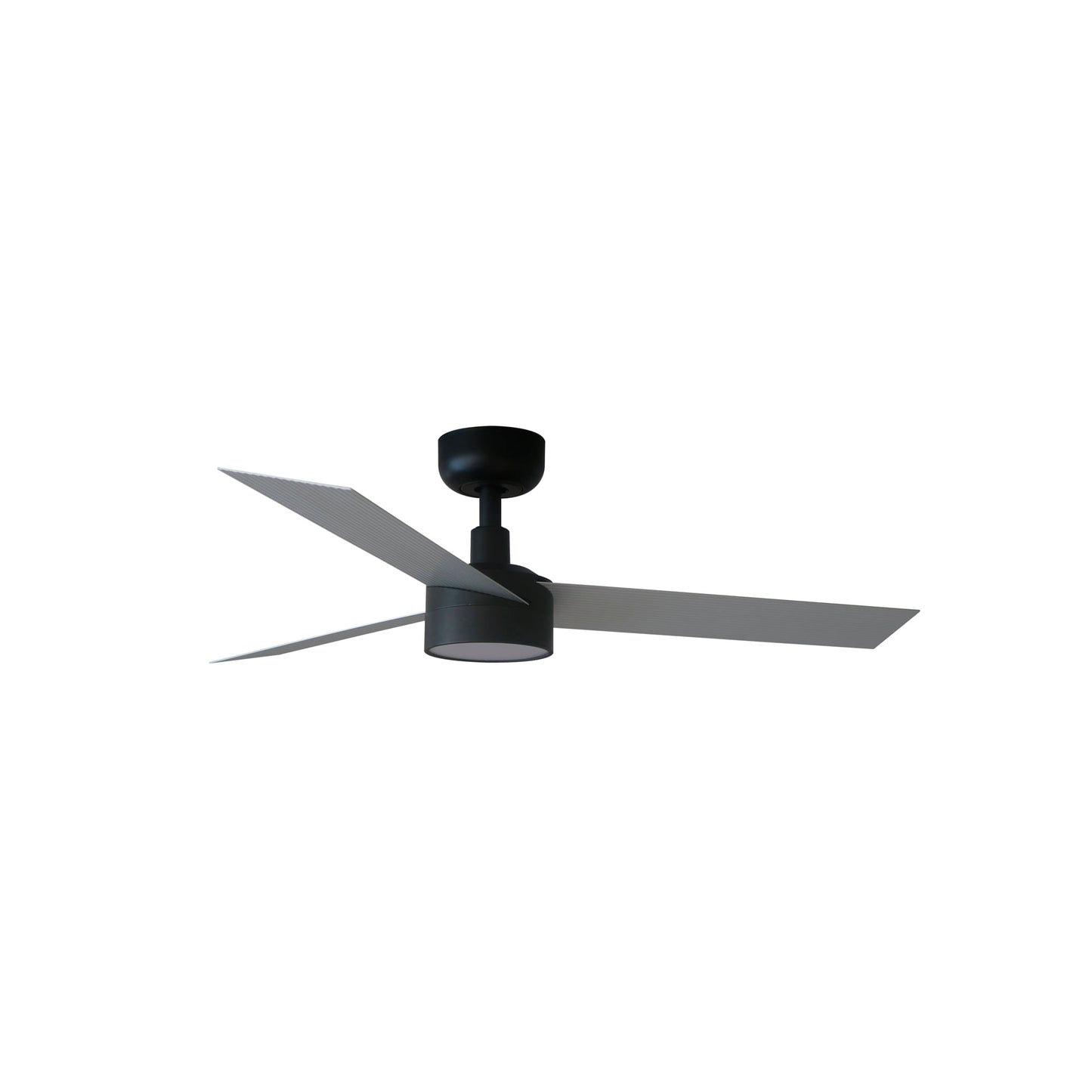 CRUISER S Black/Aluminium fan Wall Control black 20W SWT