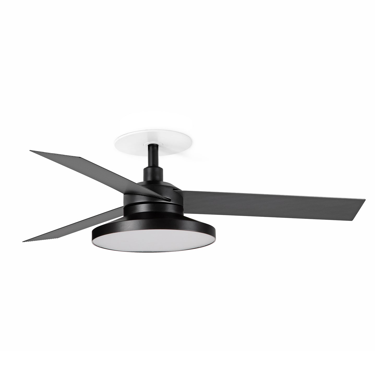 CRUISER süvistatav TAK S must/alumiinium ventilaator 2700K 0-10V
