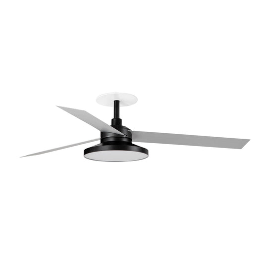 CRUISER Süvistatav TAK L Must/Alumiinium ventilaator 2700K 0-10V