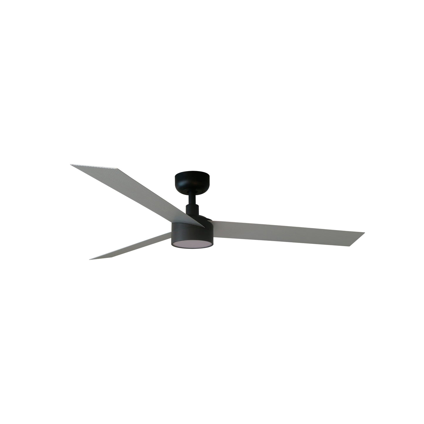 CRUISER L Black/Aluminium fan SWT Wall Control white