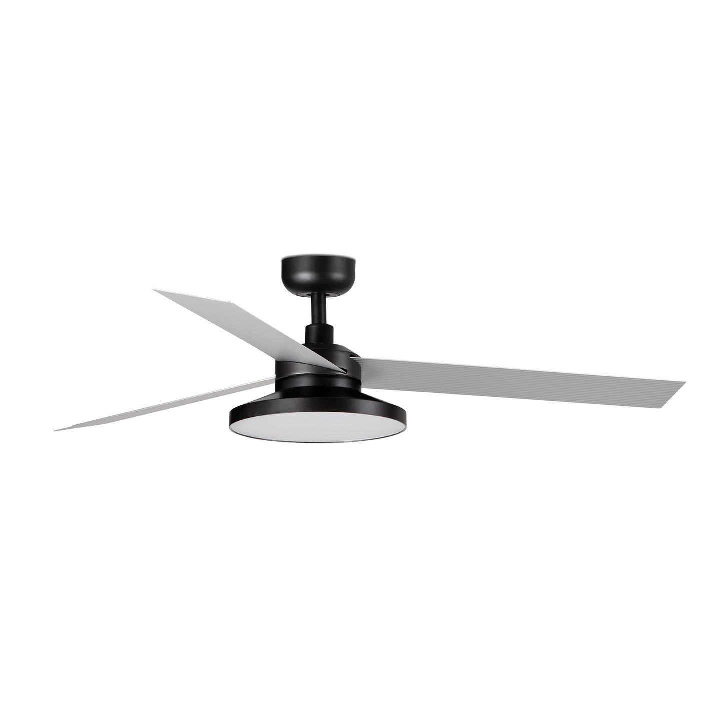 CRUISER TAK L Black/Aluminium fan 2700K Wall Control white