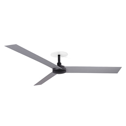 CRUISER RECESSED XL Must/alumiinium ventilaator