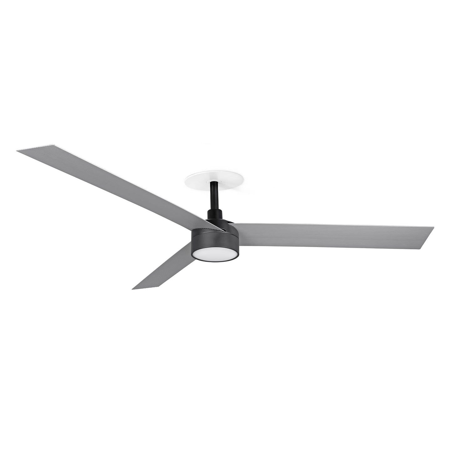 CRUISER RECESSED XL Must/alumiinium ventilaator SWT TUYA