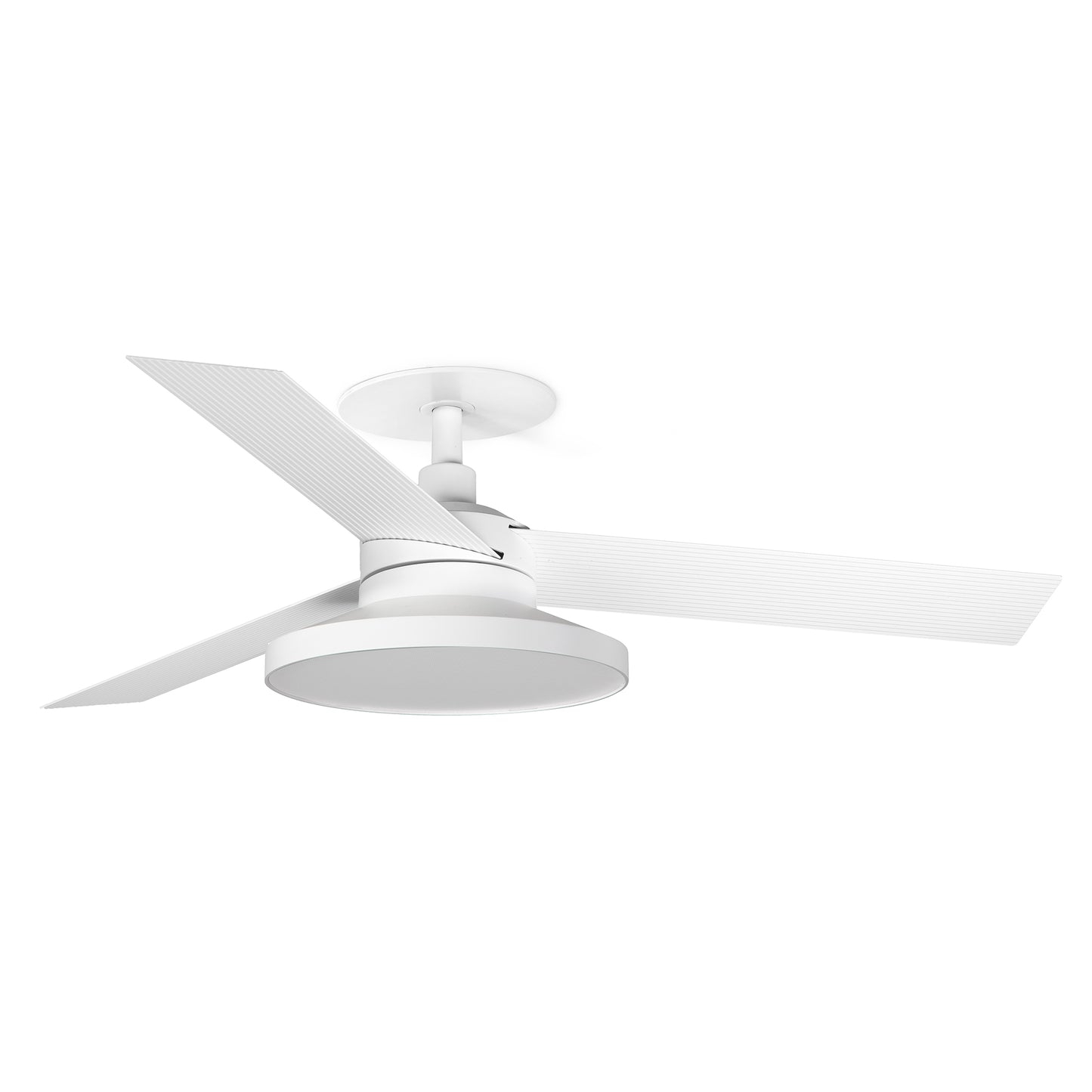 KRUIISERI SÜVENDATUD LAGI TAK Valge ventilaator 2700K Seinaregulaator valge