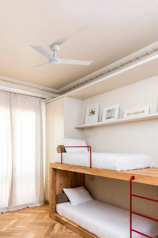Ceiling fan without light CRUISER S Ø1060mm WHITE 3 WHITE BLADES