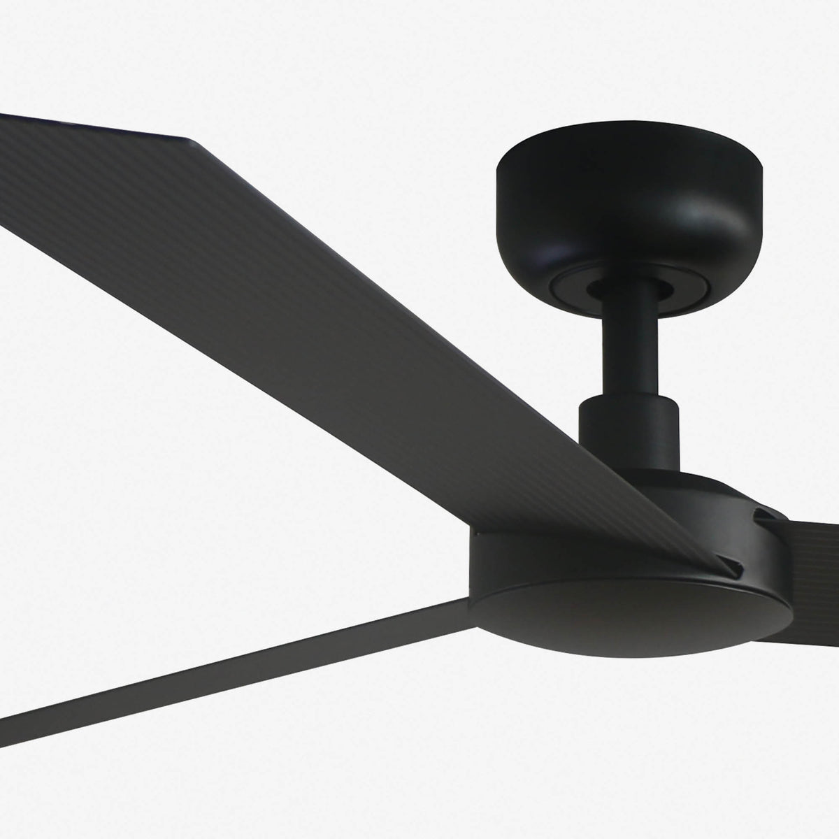 Deckenventilator ohne Licht CRUISER L Ø1320mm SCHWARZ 3 SCHWARZE FLÜGEL