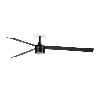CRUISER SÜVAPAIGALDATUD TEK XL must ventilaator seinajuhtimispult valge 3000K