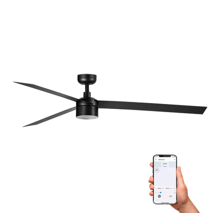 CRUISER TEK XL Black fan 3000K TUYA