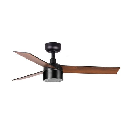 RUDDER TEK 3 S Black/walnut fan 2700K 0-10V