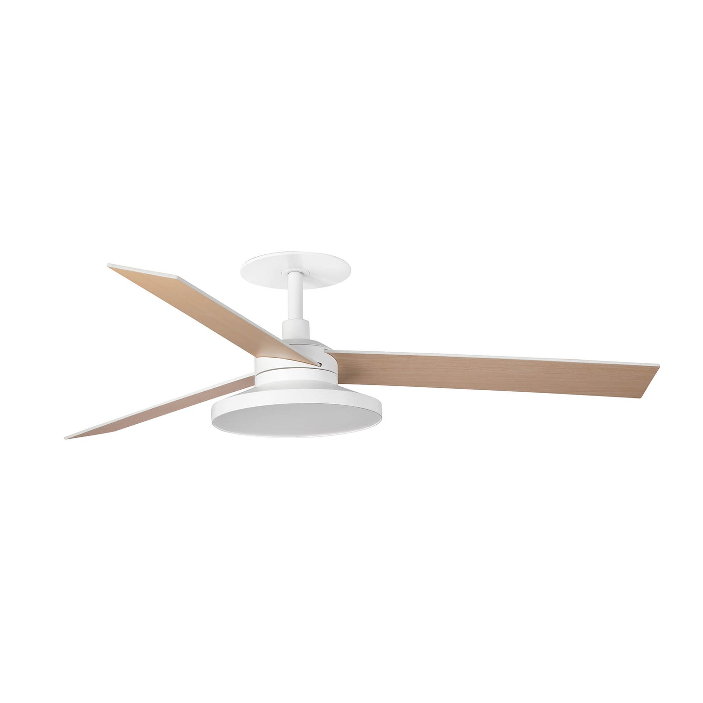 RUDDER RECESSED TAK 3 L valge/hall ventilaator 3000K