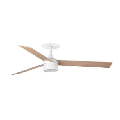 RUDDER TEK 3 SISSEPAIGALDATAV L Valge/tuhavärvi ventilaator 4000K 0-10V