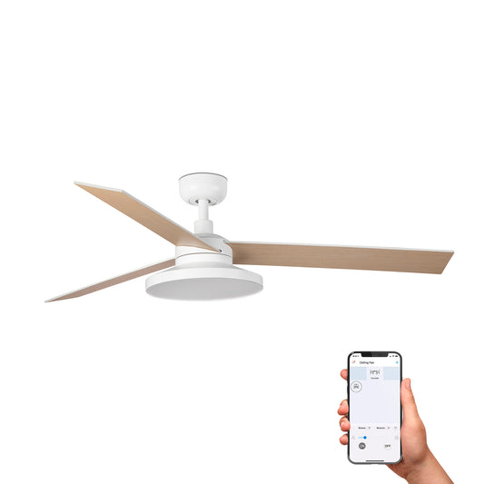 RUDDER TAK 3 L White/ash fan 3000K TUYA