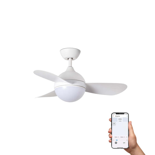 HVAR S valge ventilaator TUYA
