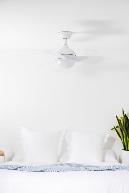 HVAR S valge ventilaator TUYA