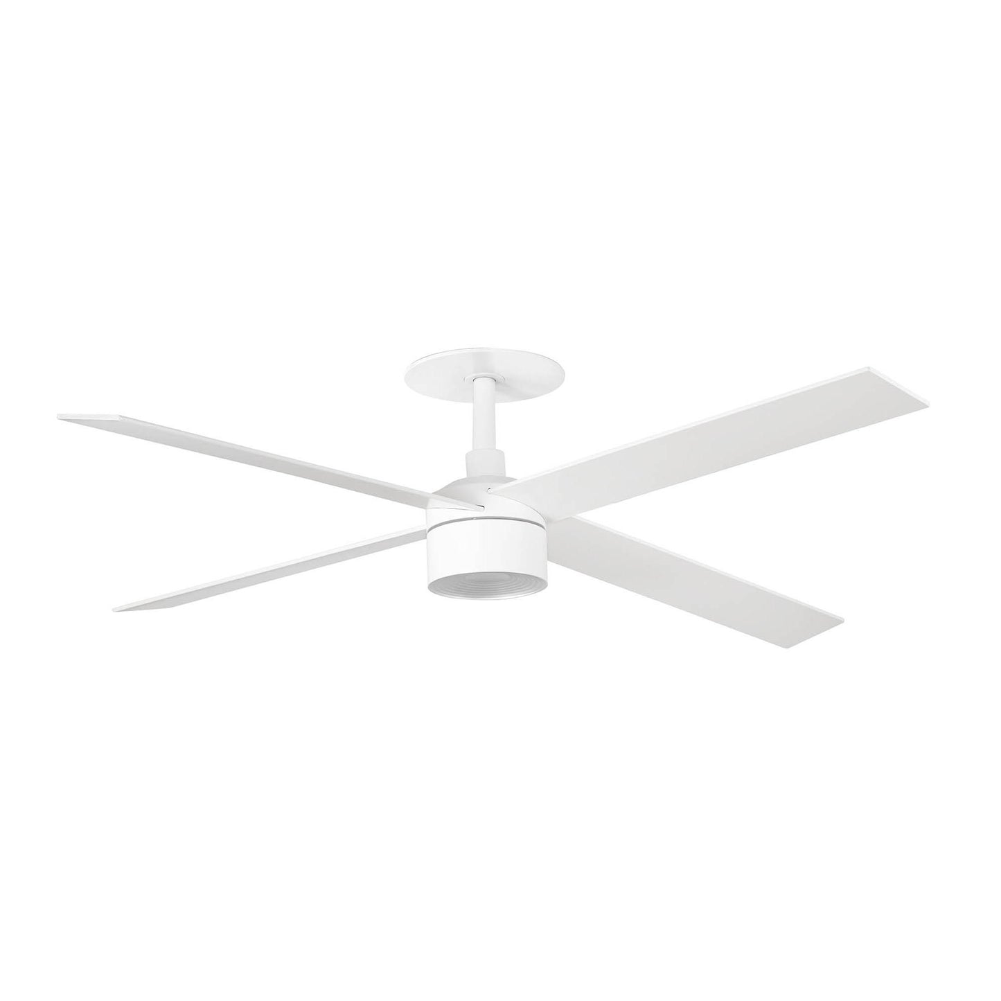 RUDDER RECESSED TEK 4 L White/ash fan Wall Control black 2700K