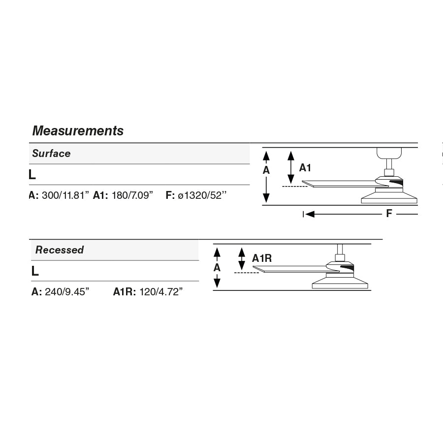 RUDDER TAK 4 L White/ash fan 4000K 0-10V