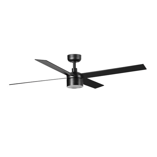 RUDDER TEK 4 L must/pähkel ventilaator 3000K seinakontroller valge