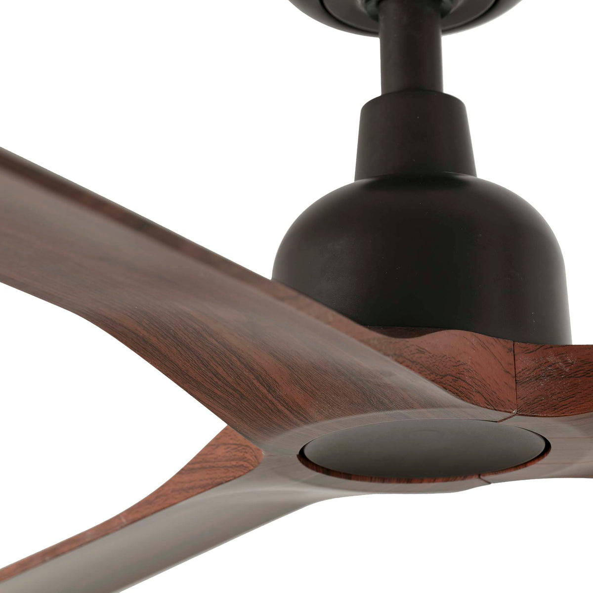 Ventilateur de plafond sans éclairage OUTWOOD L Ø1500MM MARRON 3 PALES NOYER FONCÉ IP44