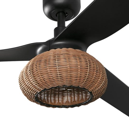 HAKA 270 rotangist valgustikomplekti ventilaatori LED-lüliti
