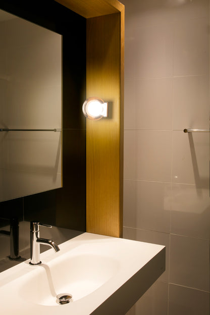 PERLA Chrome wall lamp