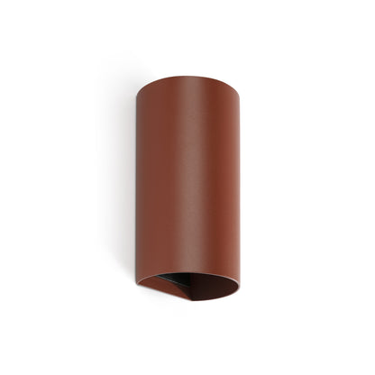 SOLE 2L Terracotta round wall lamp