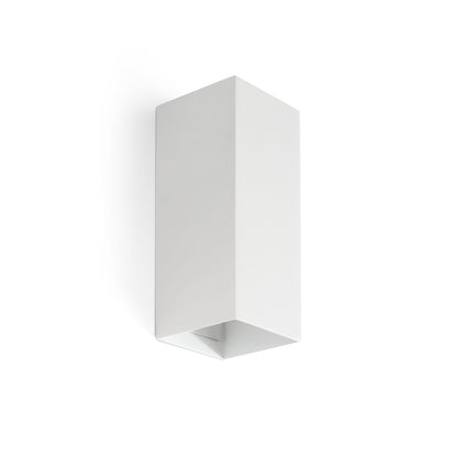 LUNE 2L White square wall lamp