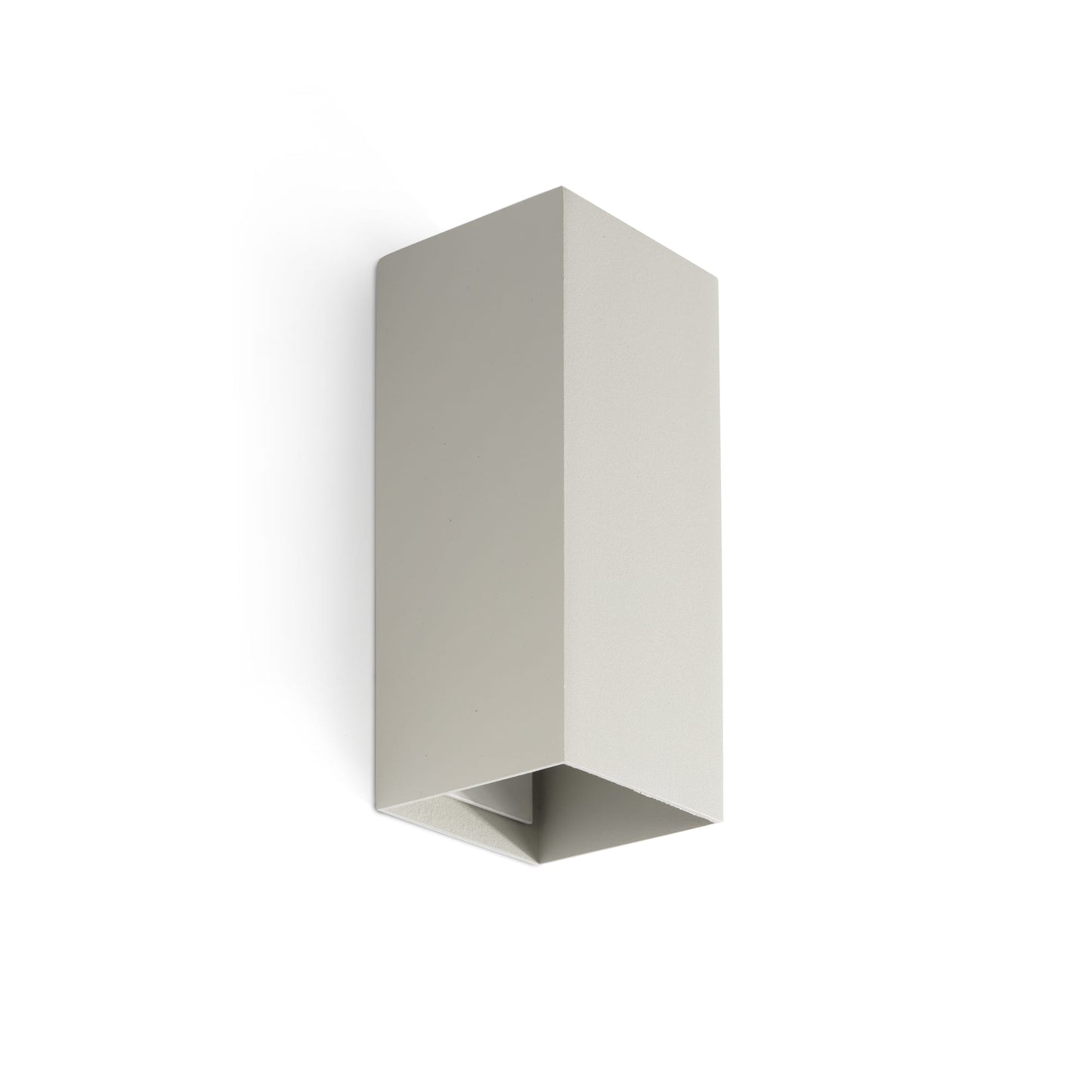LUNE 2L Grey square wall lamp