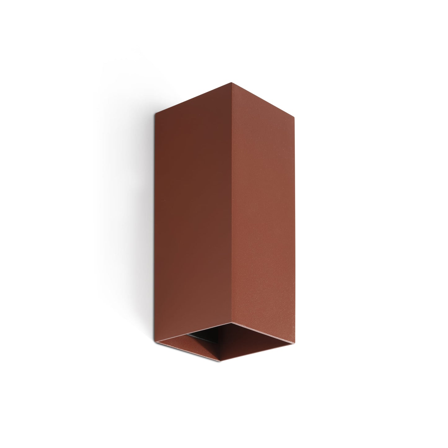 LUNE 2L Terracotta square wall lamp