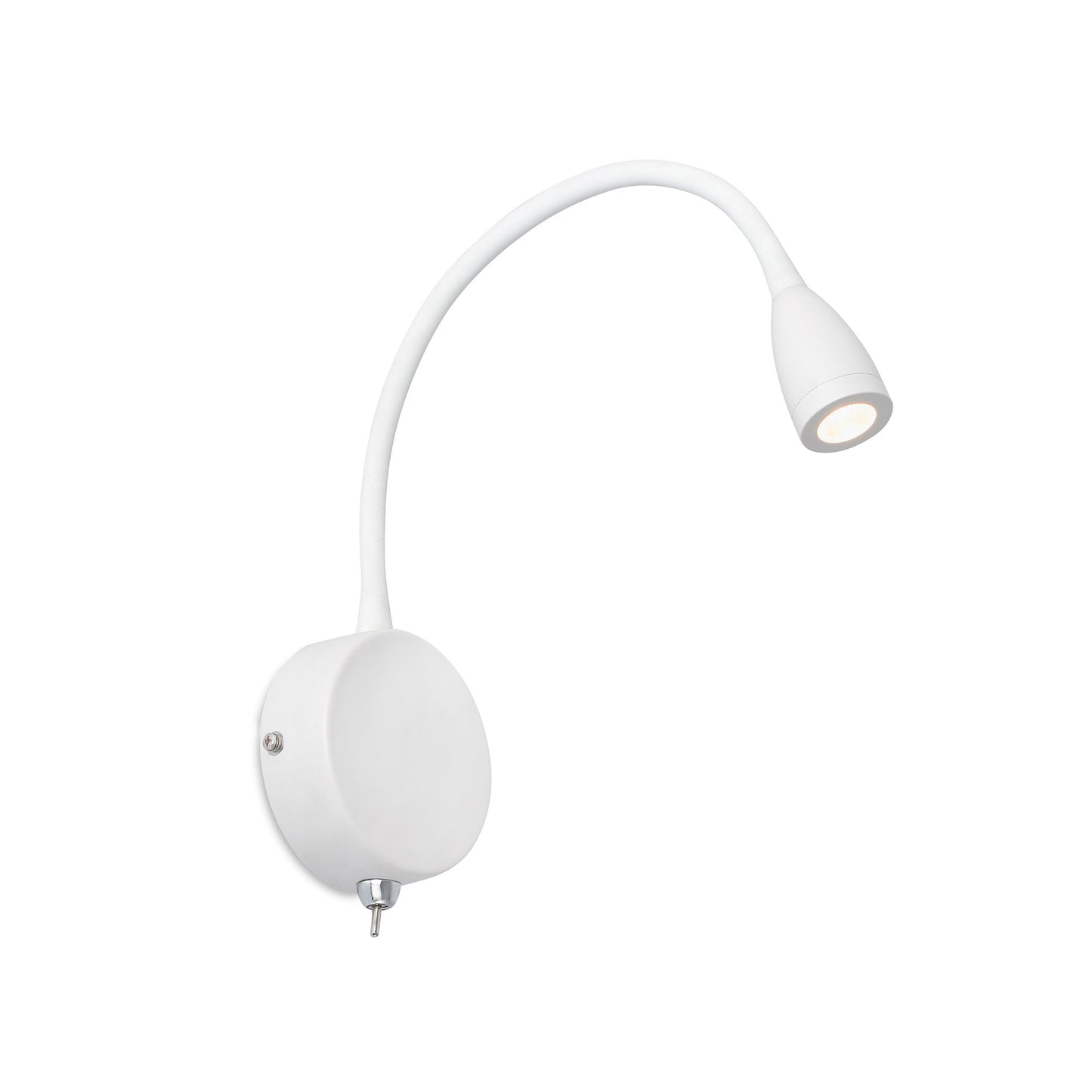 LOKE White reader wall lamp