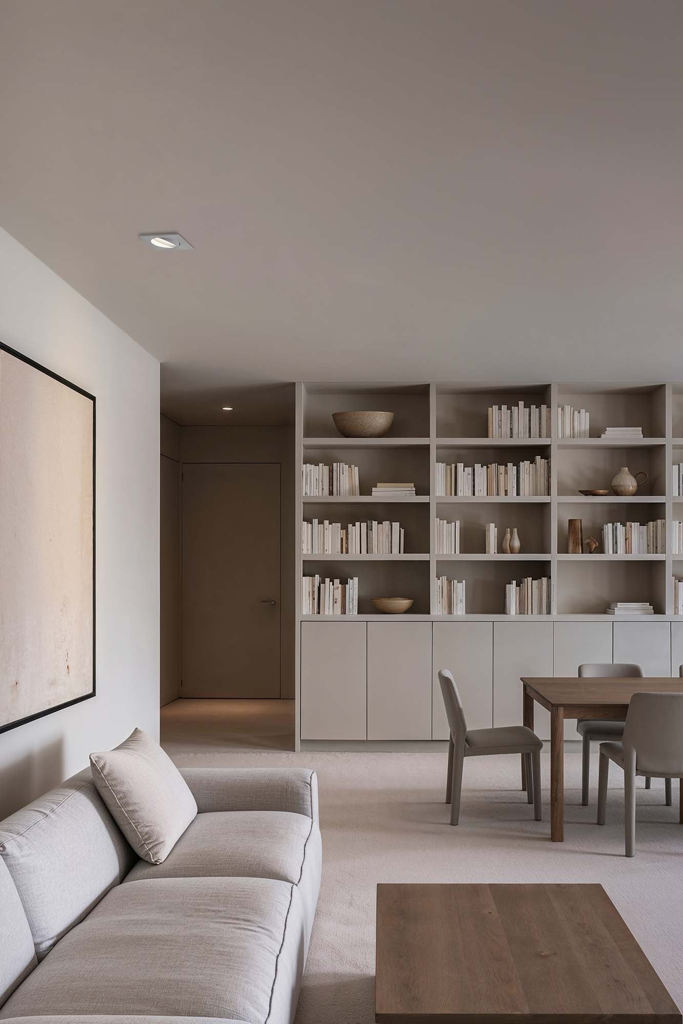ARGON SQ White recessed lamp