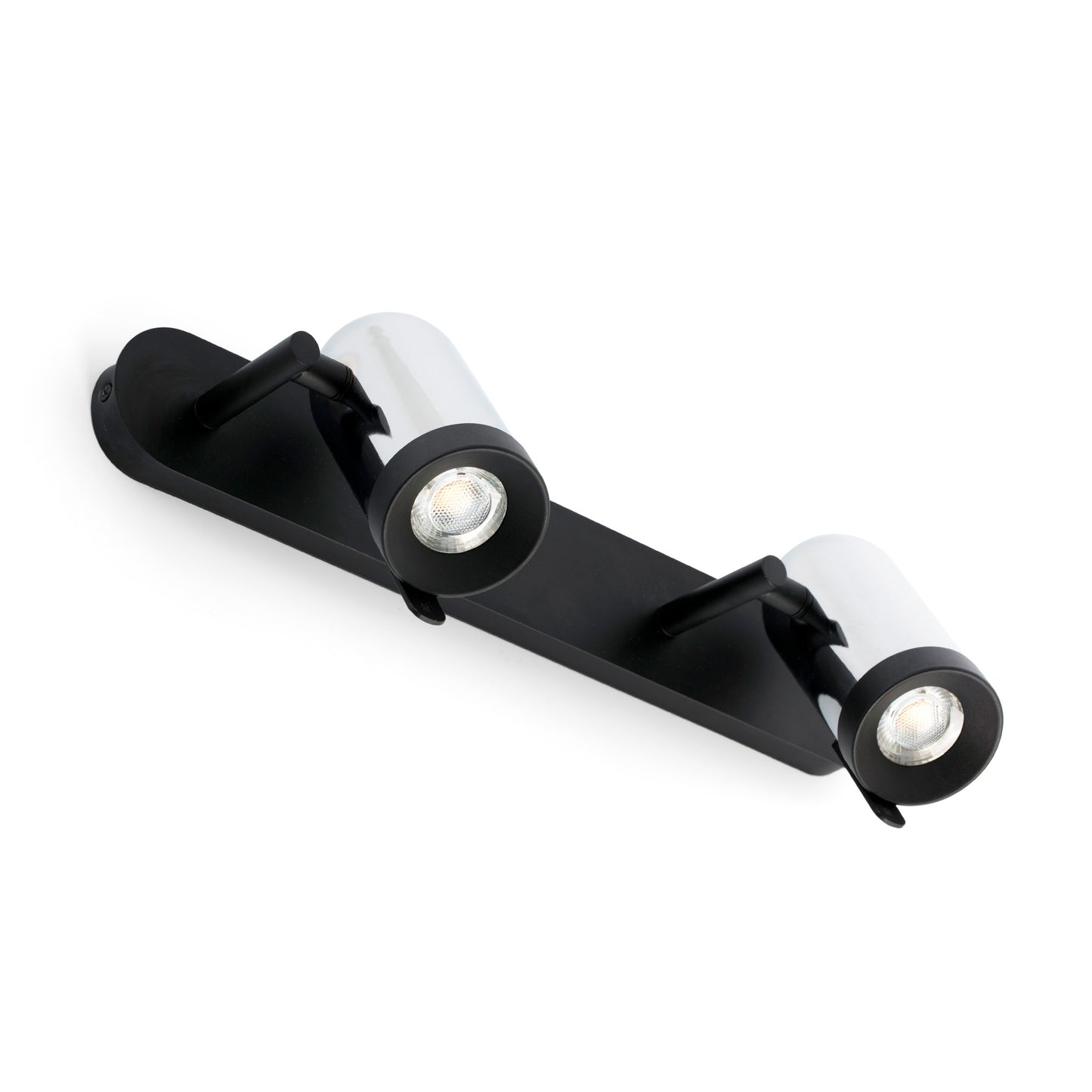ORLEANS 2L Chrome wall lamp
