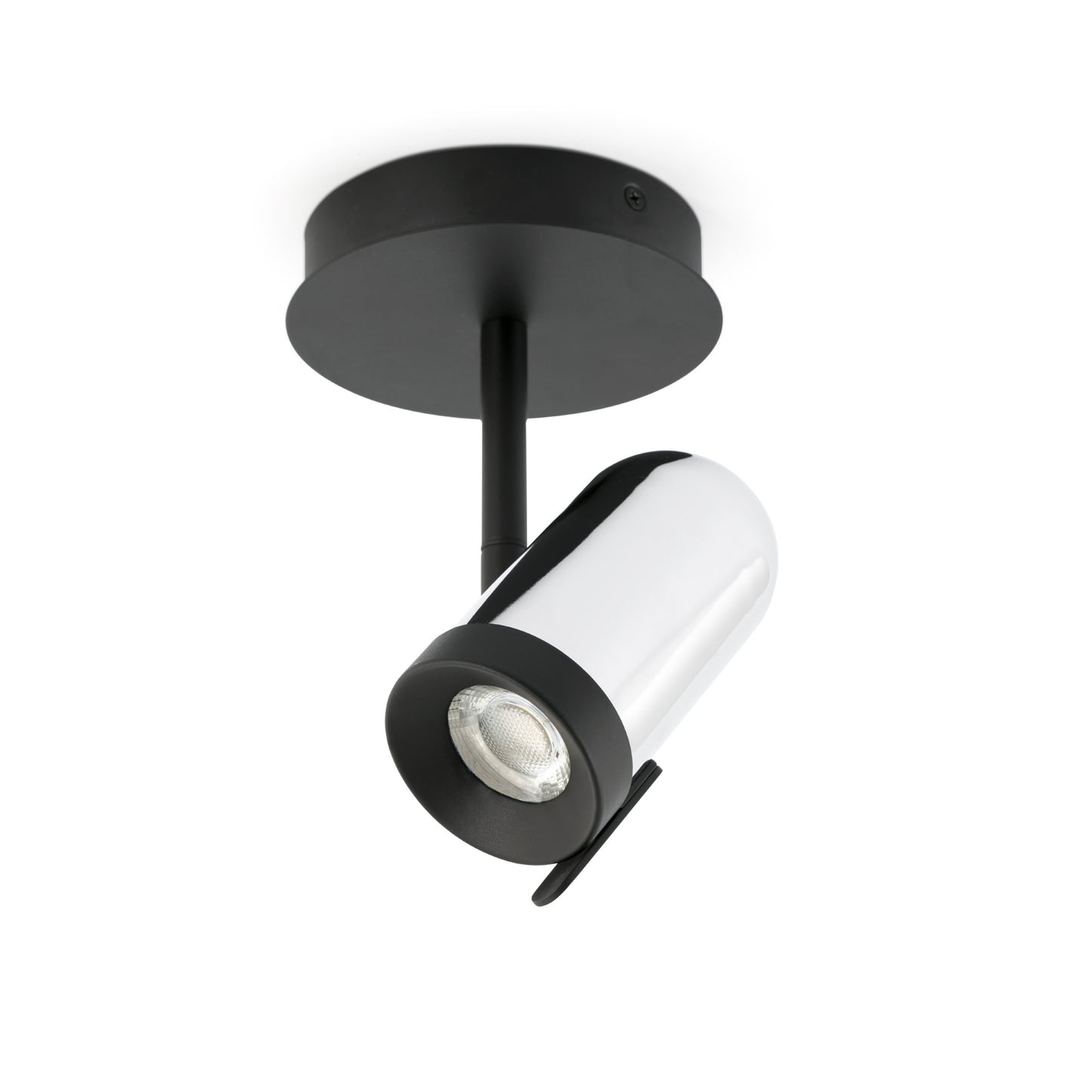 ORLEANS Chrome ceiling lamp