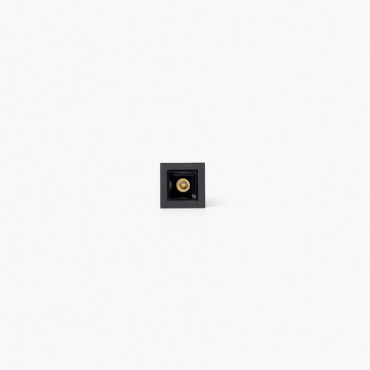 TROOP recessed black-black 2W 15° 2700K CRI90