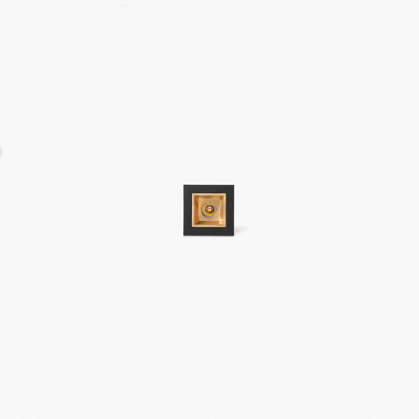 TROOP recessed black-gold 2W 48° 4000K CRI90