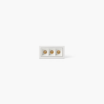 TROOP recessed white-white 3x2W 48° 2700K CRI90