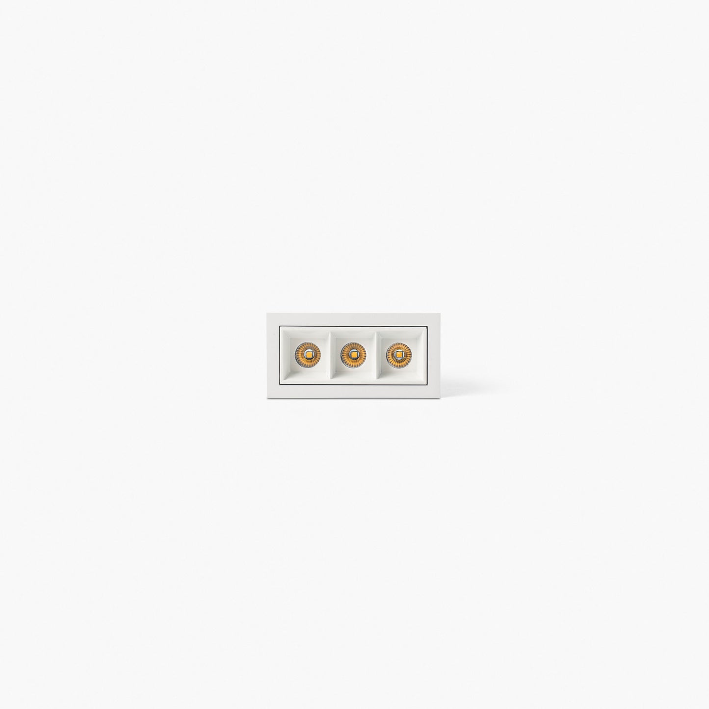 TROOP recessed white-white 3x2W 36° 4000K CRI90