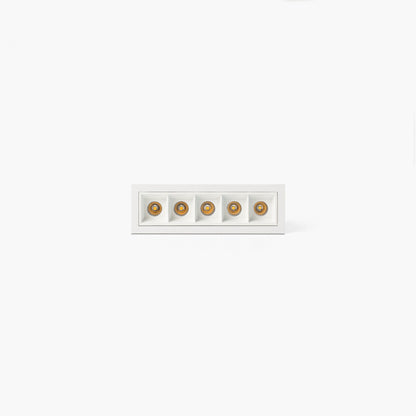 TROOP recessed white-white 5x2W 36° 2700K CRI90