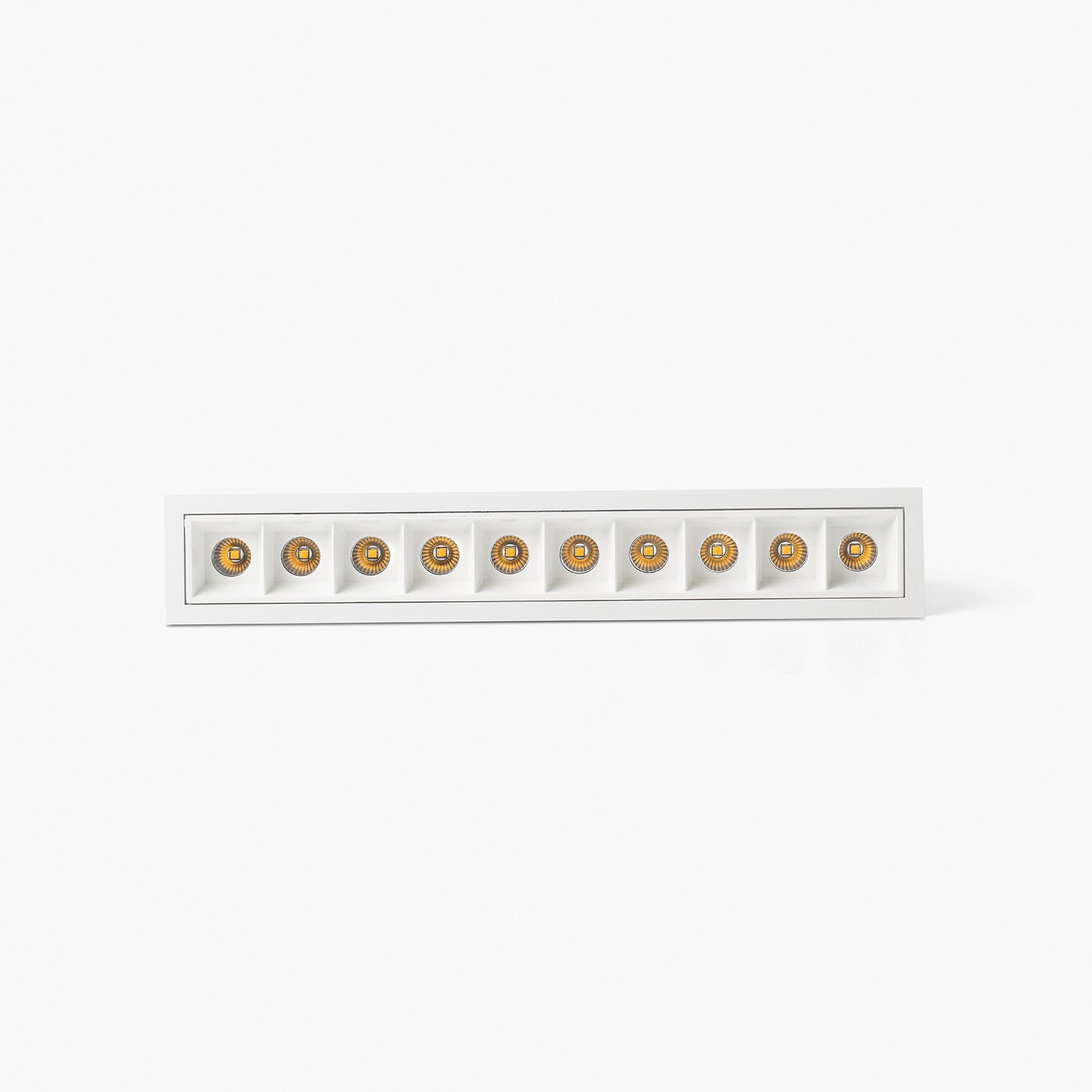 TROOP recessed white-white 10x2W 15° 3000K CRI90